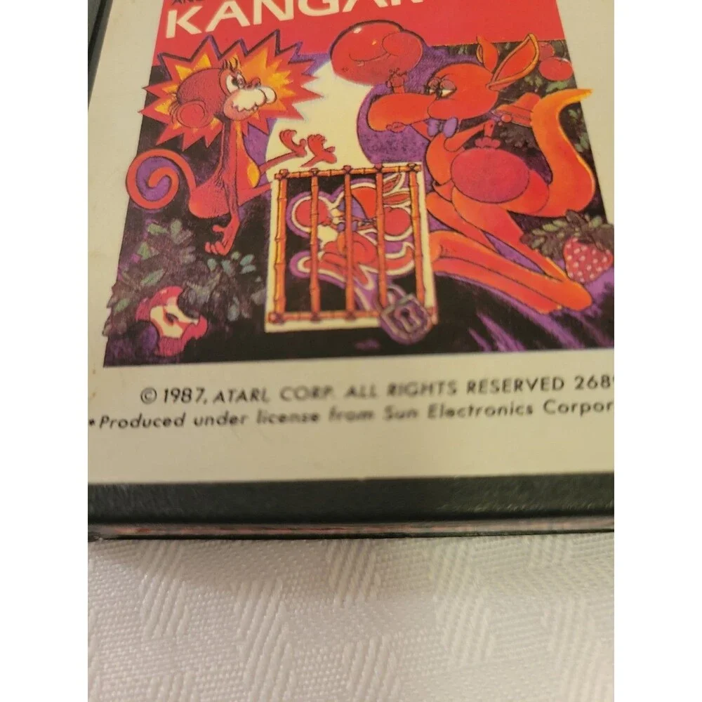 Atari 2600 Kangaroo Game Cartridge by Atari Not Tested